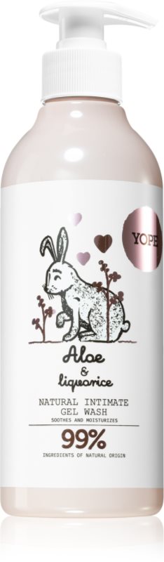 Yope Aloe & Liquorice gel pentru igiena intima 300 ml
