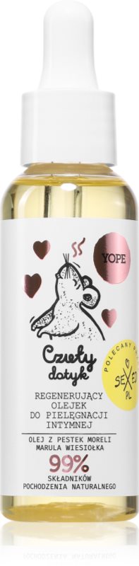 Yope Regenerating Intimate Care Oil tratament pentru regenerare si calmare pentru partile intime 50 ml