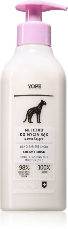 Yope Creamy Musk Săpun lichid pentru mâini cu efect de hidratare 300 ml