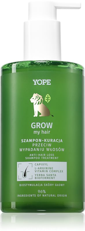 Yope Grow My Hair Șampon împotriva căderii părului 300 ml