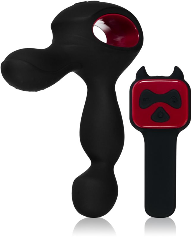 You2Toys Rechargeable Black stimulator de prostată 14,5 cm