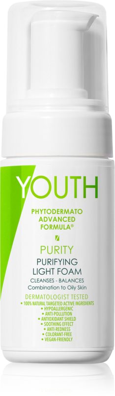 YOUTH Purity Purifying Light Foam demachiant spumant delicat 100 ml
