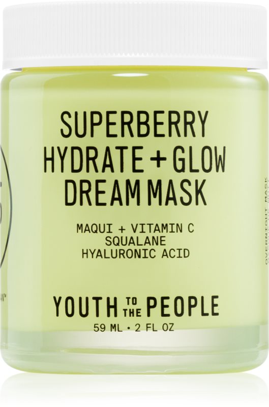 Youth To The People Superberry Hydrate + Glow Dream Mask masca pentru luminozitate si hidratare 59 ml