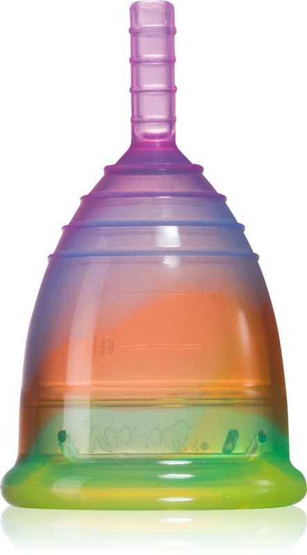 Yuuki Rainbow Jolly Soft 1 Economic cupe menstruale mărime small (⌀ 41 mm, 14 ml) 1 buc