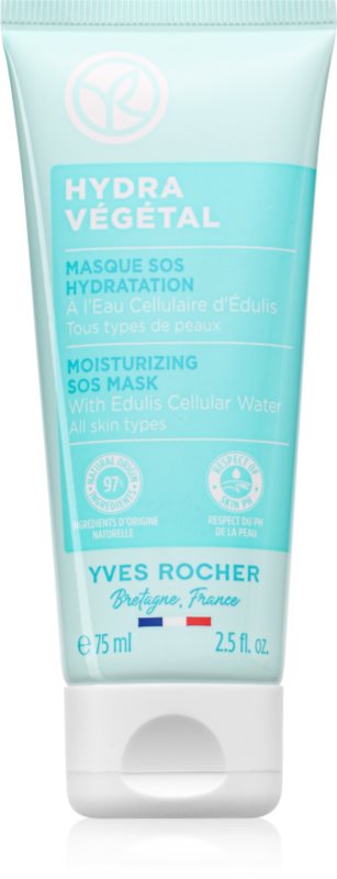 Yves Rocher Hydra Végétal masca pentru hidratare intensa 75 ml