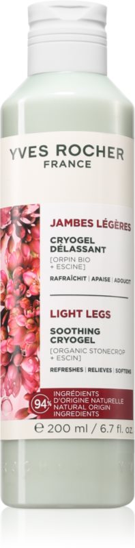 Yves Rocher Jambes Légères gel calmant pentru picioare 200 ml