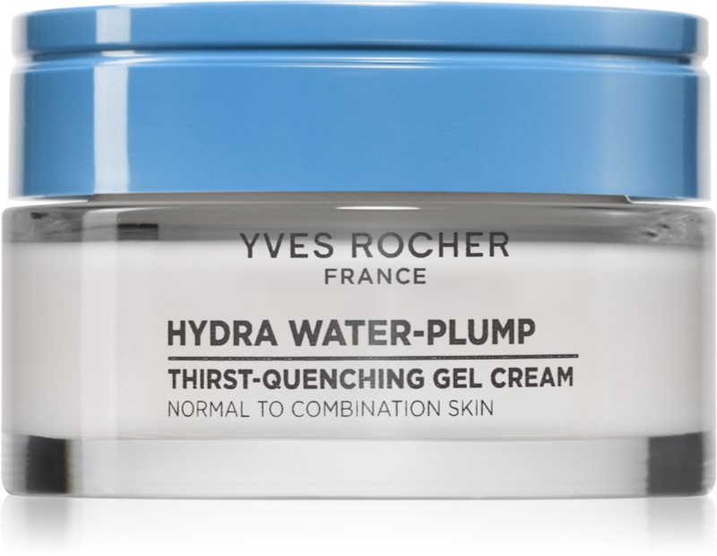 Yves Rocher Hydra Water-Plump gel crema hidratant pentru piele normală și mixtă 50 ml