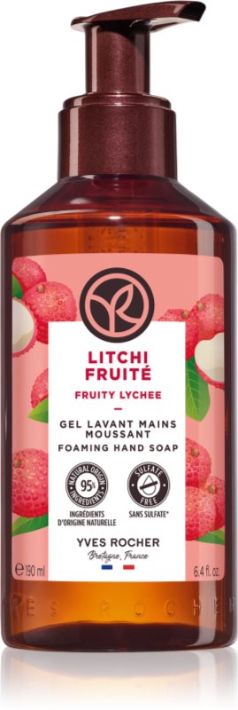 Yves Rocher Fruity Lichee Săpun lichid pentru mâini 190 ml