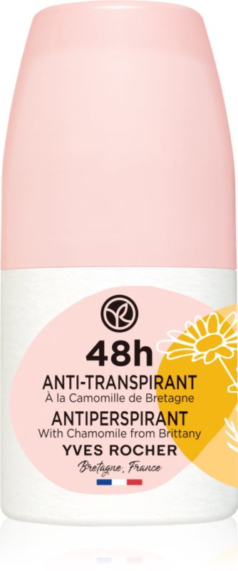 Yves Rocher 48 H deodorant roll-on antiperspirant cu musetel 50 ml
