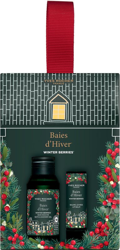 Yves Rocher Winter Berries set cadou pentru femei 2 buc