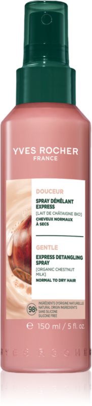 Yves Rocher Douceur lotiune pentru par usor de pieptanat in spray 150 ml