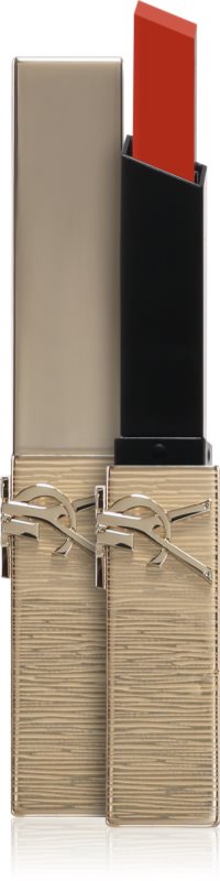 Yves Saint Laurent Rouge Pur Couture The Slim Holiday Collection ruj mat lichid, cu efect de piele culoare 1936 2.2 g