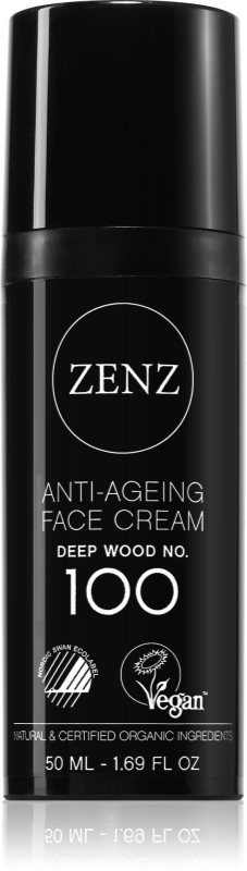ZENZ Organic Deep Wood No. 100 cremă hidratantă împotriva îmbătrânirii pielii 50 ml