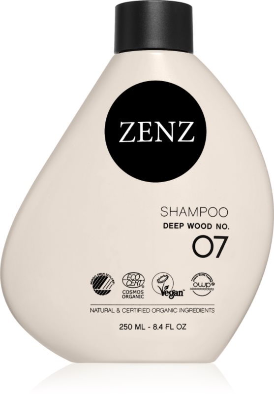 ZENZ Organic Deep Wood No. 07 sampon fortifiant pentru piele sensibila