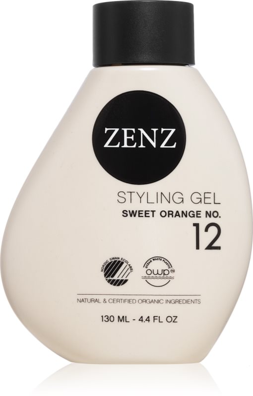 ZENZ Organic Sweet Orange No. 12 styling gel cu efect de hidratare 130 ml