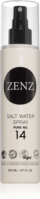 ZENZ Organic Pure No. 14 spray cu sare pentru păr 200 ml