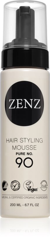 ZENZ Organic Pure No. 90 spuma pentru modelarea termica a parului 200 ml