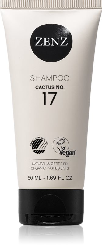 ZENZ Organic Cactus No. 17 șampon intens hidratant 50 ml