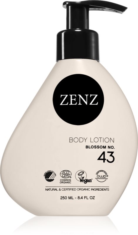 ZENZ Organic Blossom No. 43 lotiune de corp hranitoare 250 ml