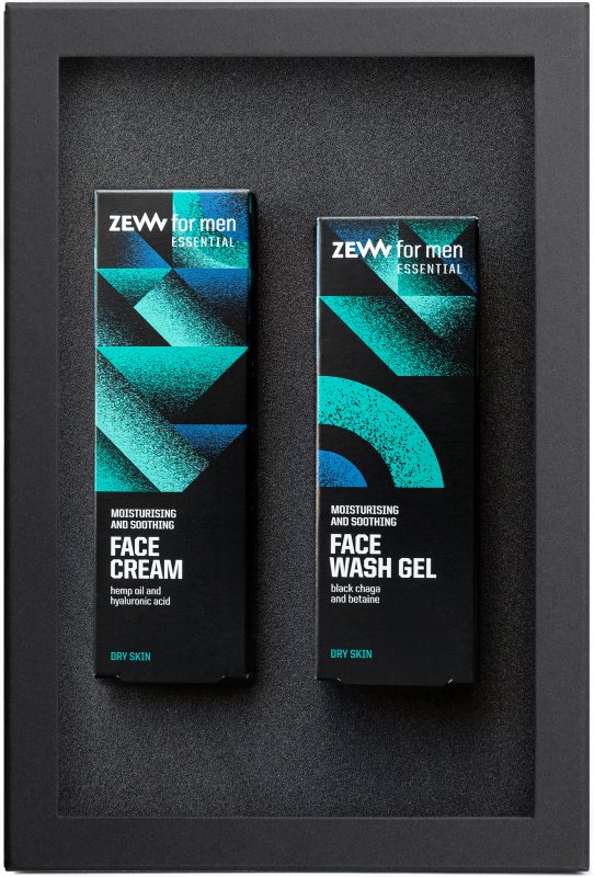 Zew For Men Essential Moisturising and Soothing Set set pentru un ten hidratat pentru barbati
