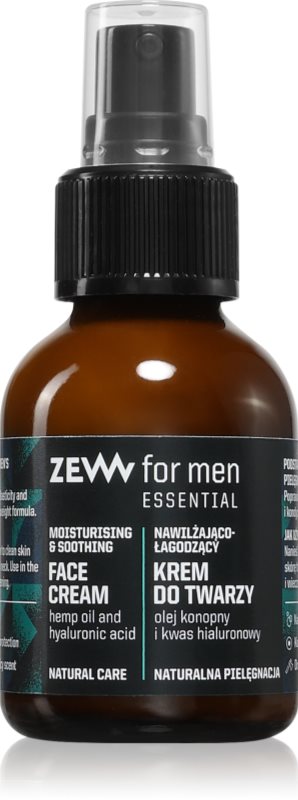 Zew For Men FACE CREAM Essential moisturising and soothing crema de fata hidratanta pentru barbati 50 ml