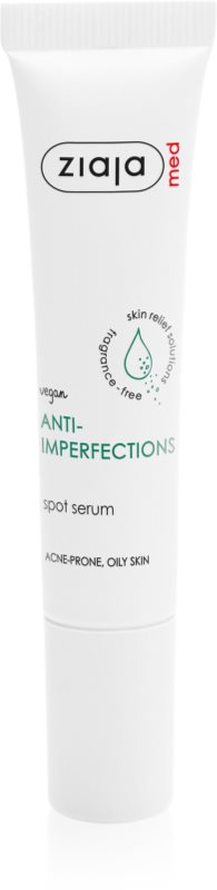 Ziaja Med Anti-Imperfections tratament topic pentru acnee pe fata, decolteu si spate 15 ml