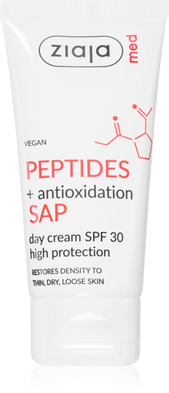 Ziaja Med Peptides cremă hidratantă SPF 30 50 ml