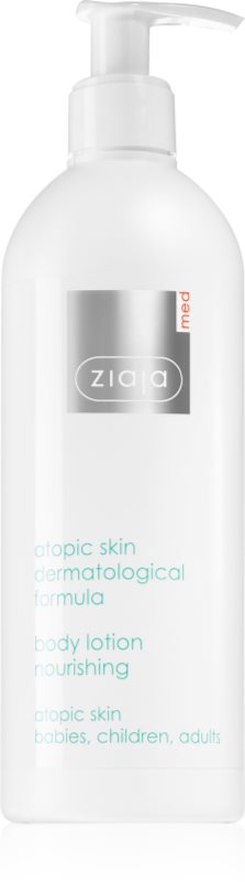 Ziaja Med Atopic Dermatitis Care lotiune hidratanta pentru piele atopica destinata copiilor si adultiilor 400 ml