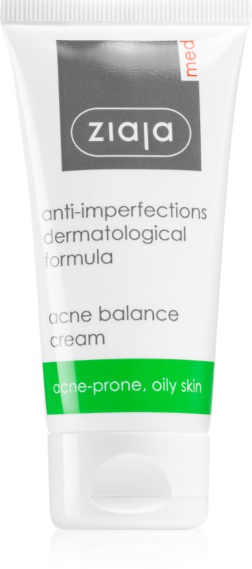 Ziaja Med Antibacterial Care tratament topic pentru acnee pentru fata si corp 50 ml