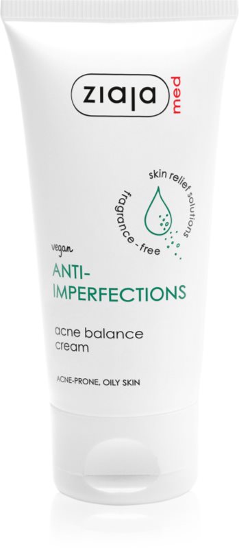 Ziaja Med Anti-Imperfections tratament topic pentru acnee pentru fata si corp 50 ml