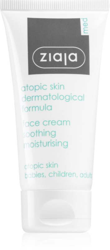 Ziaja Med Atopic Dermatitis Care crema calmanta pentru piele uscata spre atopica 50 ml