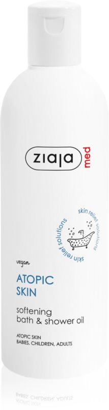 Ziaja Med Atopic Skin gel de duș și ulei de baie pentru pielea atopica la copii și adulți 270 ml