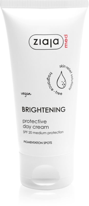 Ziaja Med Brightening Care crema protectiva impotriva petelor pigmentare SPF 20 50 ml