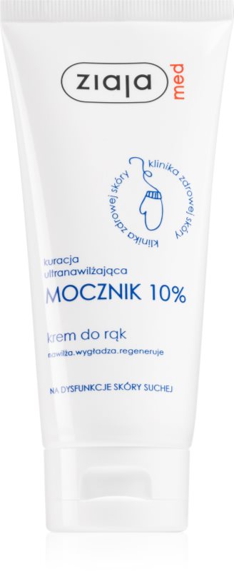Ziaja Med Ultra-Moisturizing with Urea crema Intensiv Regeneratoare de maini (10% Urea) 100 ml
