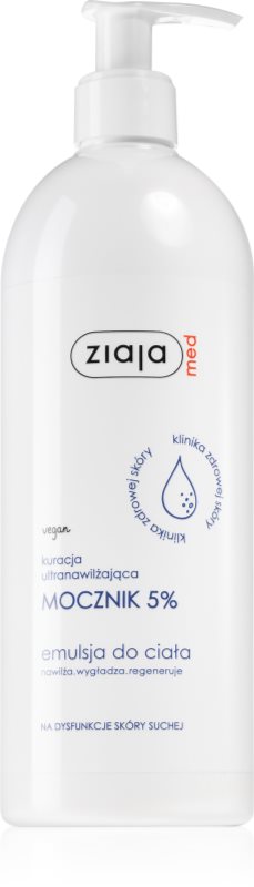 Ziaja Med Ultra-Moisturizing with Urea loțiune pentru hidratarea si netezirea pielii (5% Urea) 400 ml