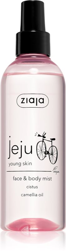 Ziaja Jeju Young Skin bruma de corp hidratanta pentru fata si corp 200 ml