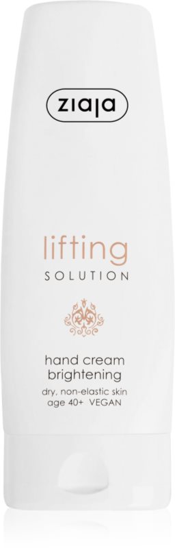 Ziaja Lifting Solution cremă de mâini iluminatoare contra petelor pigmentare 80 ml