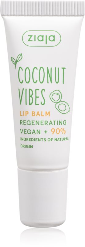 Ziaja Coconut Vibes balsam de buze efect regenerator 10 ml
