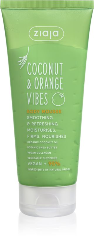 Ziaja Coconut & Orange Vibes spuma de corp cu efect de hidratare 200 ml
