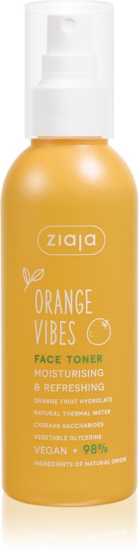 Ziaja Orange vibes tonic pentru hidratarea pielii Spray 190 ml