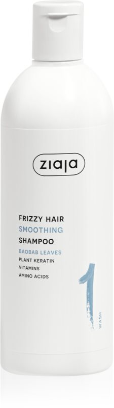 Ziaja Plant Essentials Baobab Leaves şampon de netezire pentru păr creț 400 ml