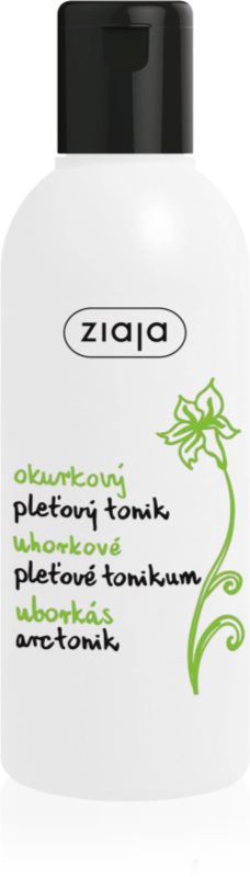 Ziaja Cucumber tonic pentru curatare pentru ten gras și mixt 200 ml