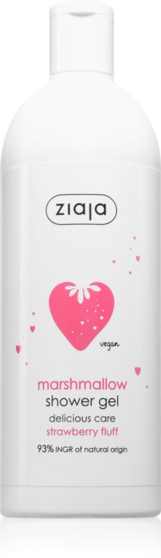 Ziaja Marshmallow gel de duș parfum Strawberry fluff 500 ml