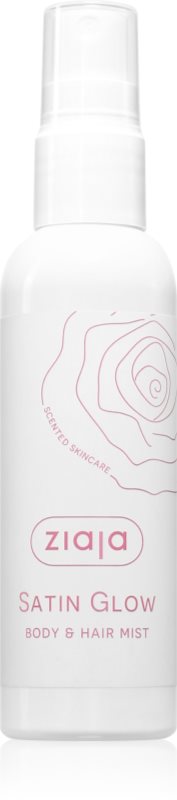 Ziaja Satin Glow Body & Hair Mist ceata pentru corp si par 90 ml