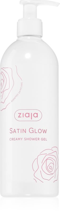 Ziaja Satin Glow Creamy Shower Gel gel cremos pentru dus 390 ml