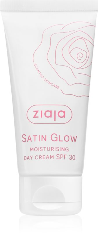 Ziaja Satin Glow Moisturising Day Cream crema de zi hidratanta SPF 30 50 ml