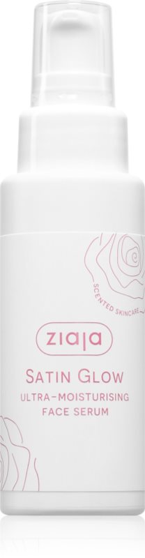 Ziaja Satin Glow Ultra-Moisturising Face Serum ser cu hidratare intensă 50 ml