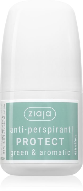 Ziaja Antiperspirant Protect antiperspirant roll-on parfum Green & Aromatic 60 ml
