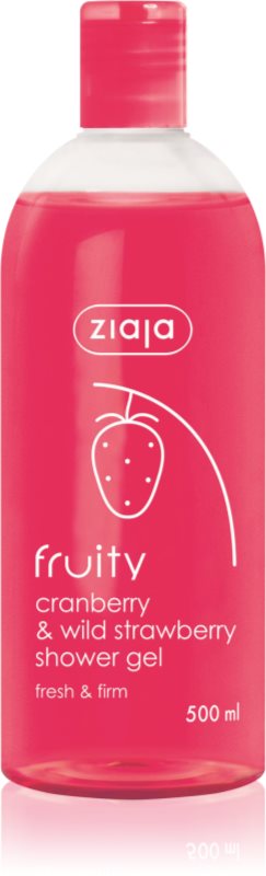 Ziaja Fruity Cranberry & Wild Strawberry gel de dus hidratant 500 ml