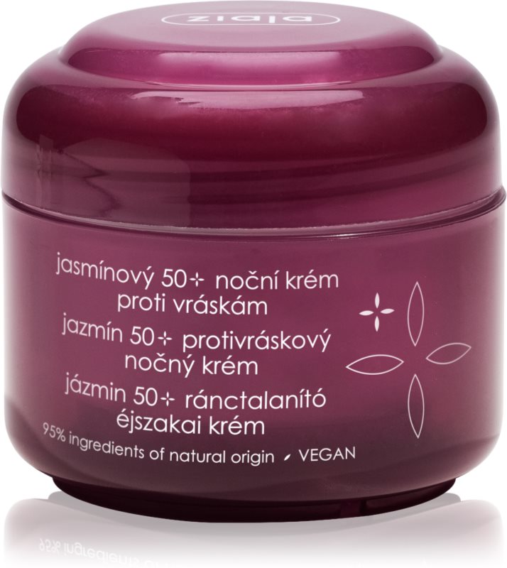 Ziaja Jasmine crema de noapte antirid 50 ml